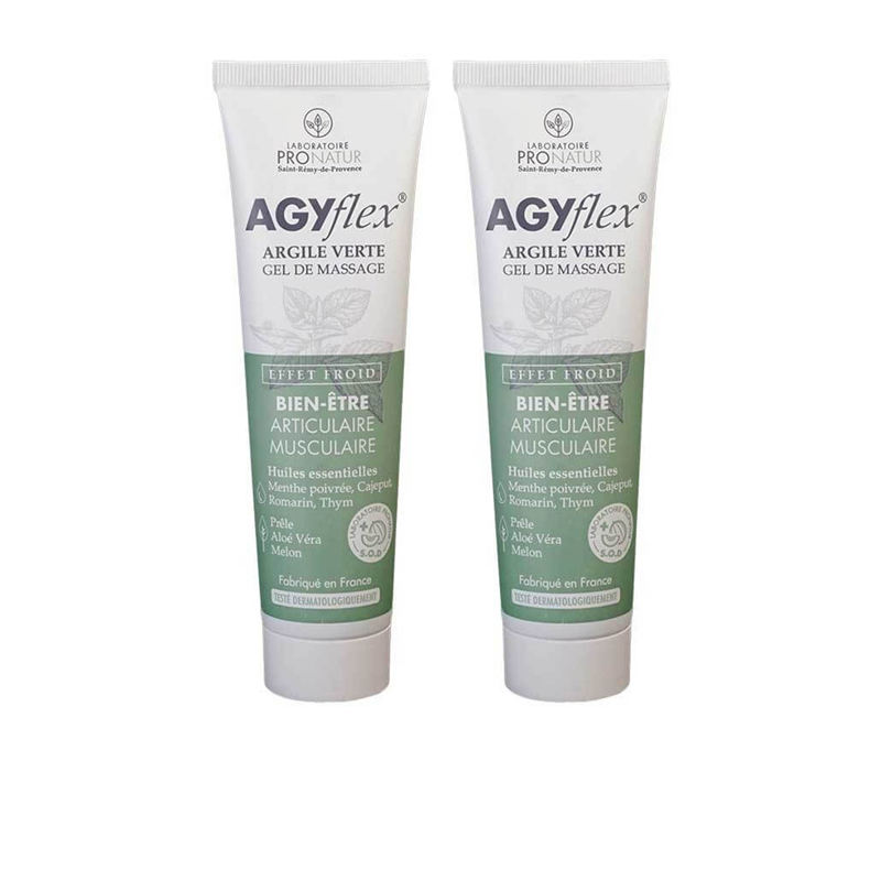 Argile verte Agyflex Pronatur -Gel de Massage