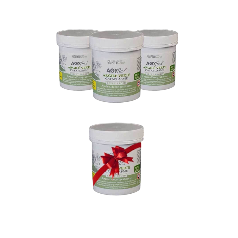 Agyflex Pronatur Cataplasme d'argile verte 250G