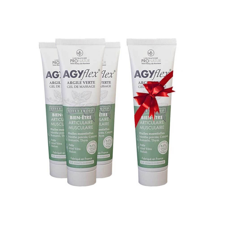 Argile verte Agyflex Pronatur -Gel de Massage