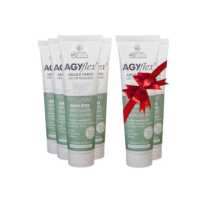 Argile verte Agyflex Pronatur -Gel de Massage