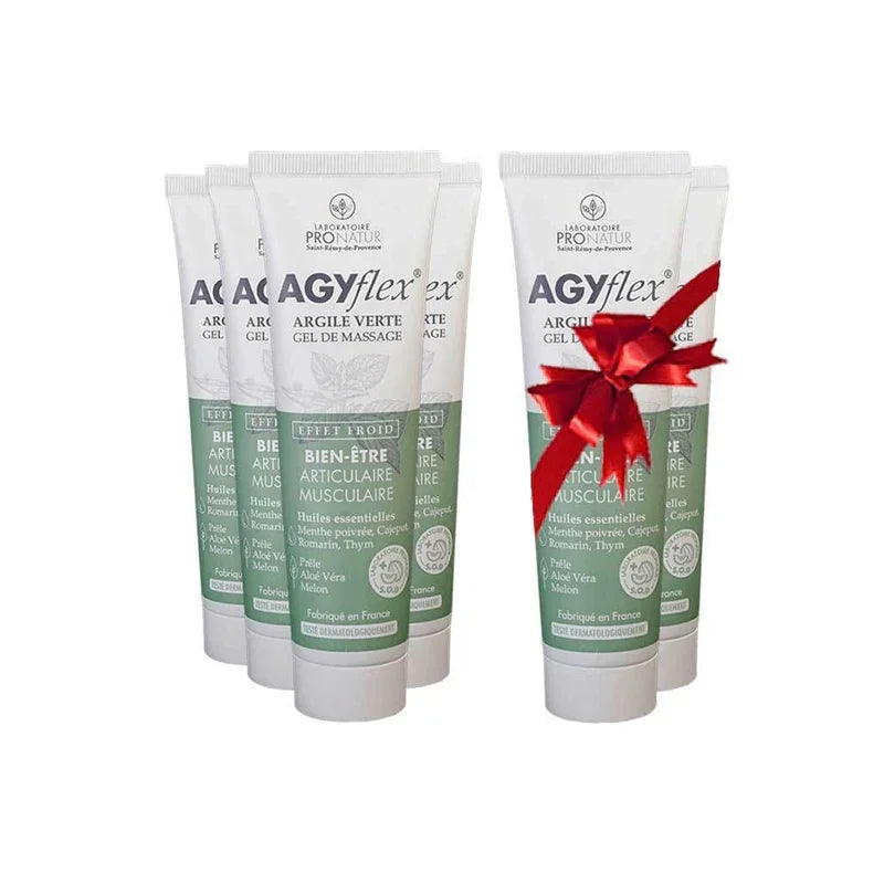 Lot de 6 tubesAgyflex Pronatur 100 ml-Confort articulaire