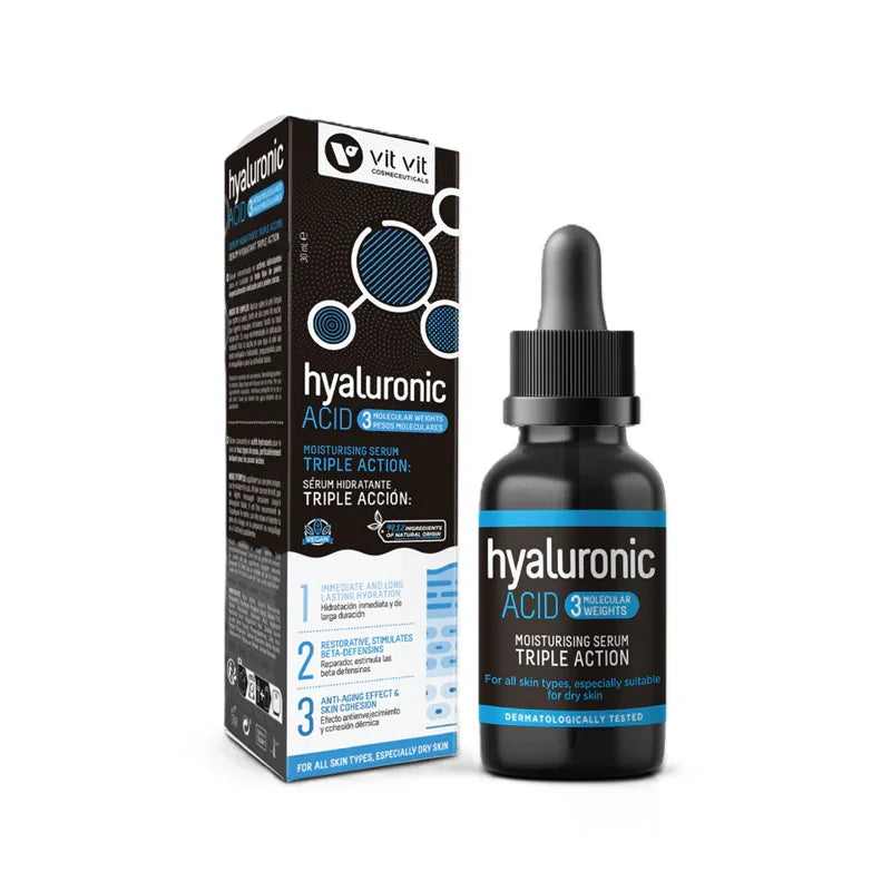 Sérum hydratant à d'acide hyaluronique vit-vit cosmetics 30 ml