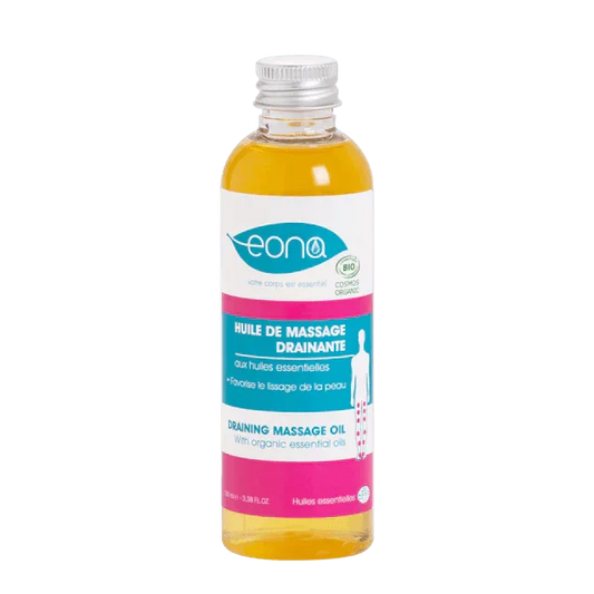 huile de massage Drainante Laboratoire Eona - ALAZINA