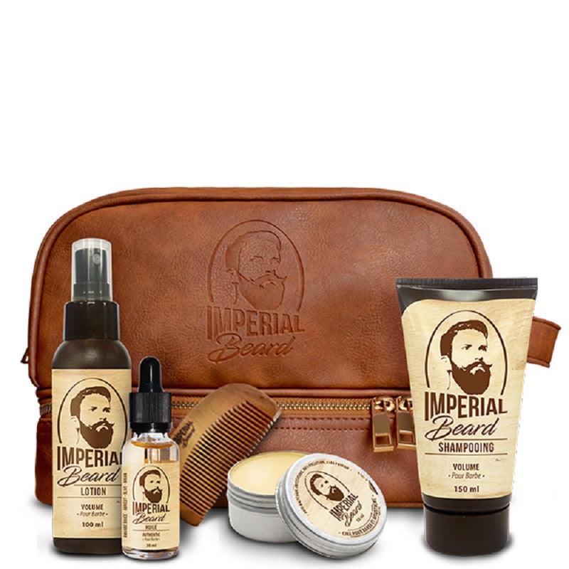Trousse de 4 soins Volume de la barbe+peigne - ALAZINA