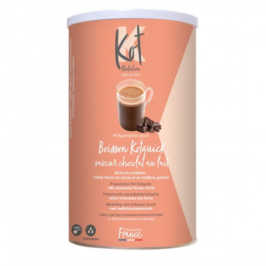 Boîte Kot Nutrition drink minceur chocolat au lait, complément alimentaire Alazina.