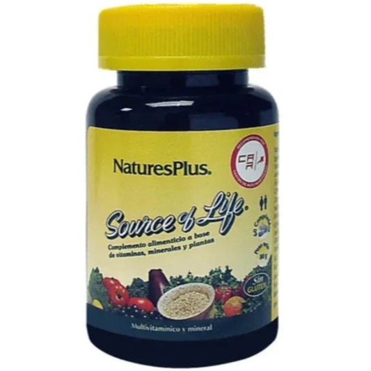 Natures Plus -source de vie adulte-multivitamines et minéraux