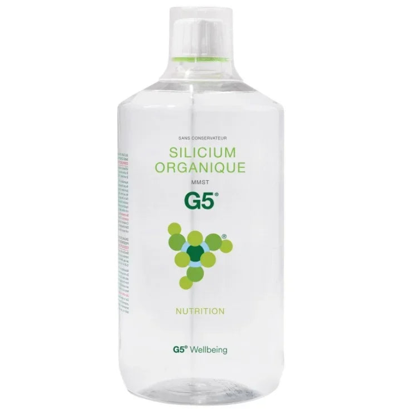 Silicium Organique G5 - complément alimentaire buvable - ALAZINA