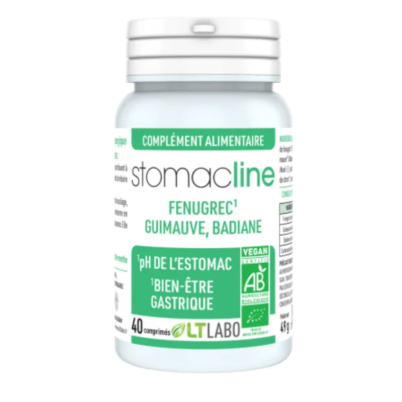 Stomacline LT Labo 40 comprimés-Equilibre acido-basique - ALAZINA