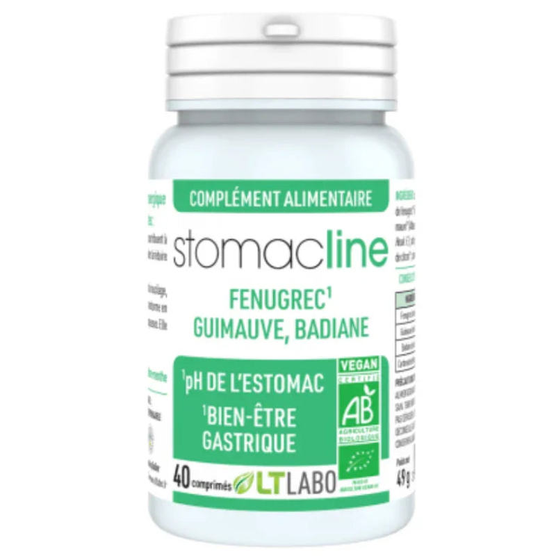 Stomacline LT Labo 40 comprimés-Equilibre acido-basique - ALAZINA