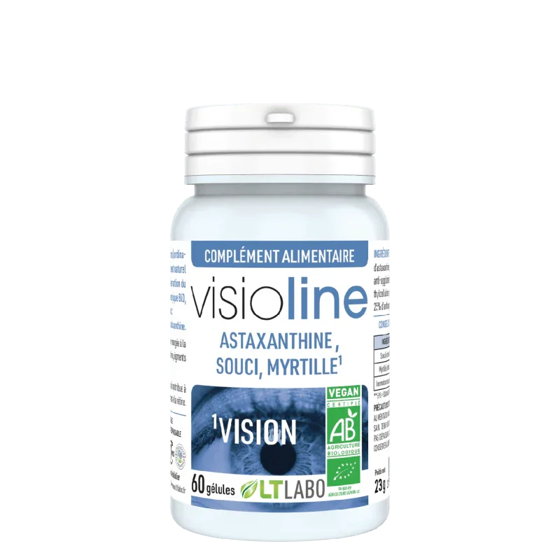 LT Labo Visioline - Protection des yeux- 60 gélules - ALAZINA