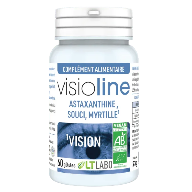 LT Labo Visioline - Protection des yeux- 60 gélules - ALAZINA
