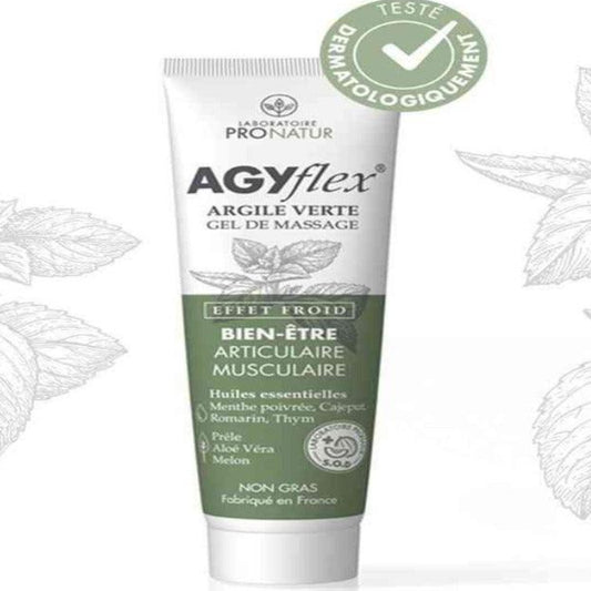 Argile verte Agyflex Pronatur 100 ml-Confort articulaire-Massage Musculaire - ALAZINA