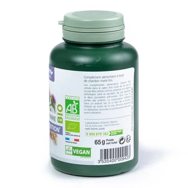 Chardon Marie Nat & Form 200 gélules - ALAZINA