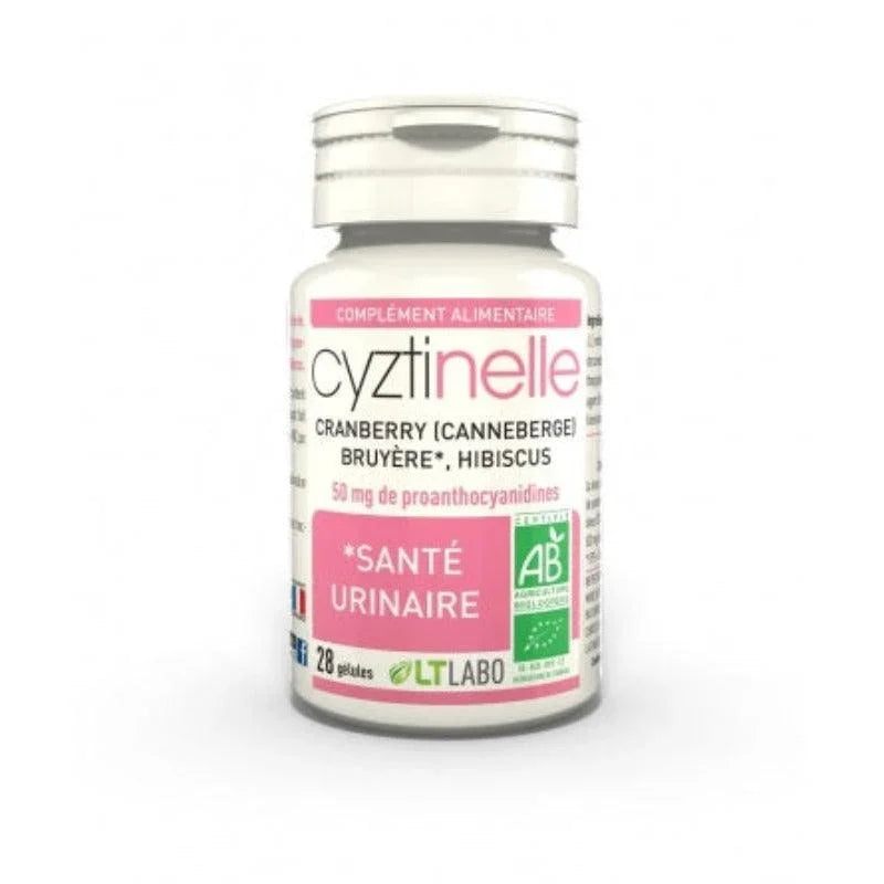 Cyztinelle LT Labo 28 gélules- Confort urinaire - ALAZINA