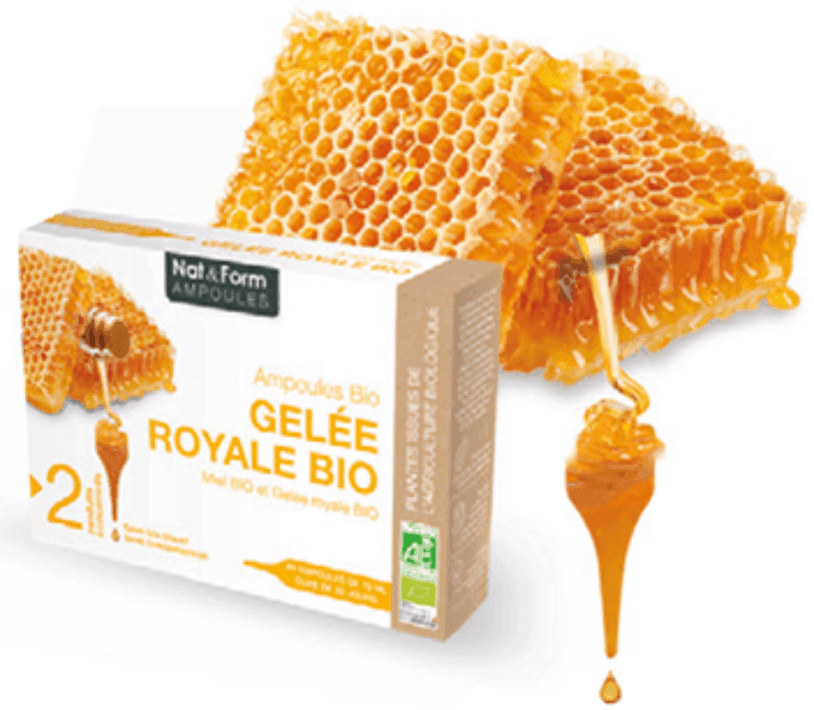 Gelée Royale Nat & Form 20 ampoules 10 ml - ALAZINA