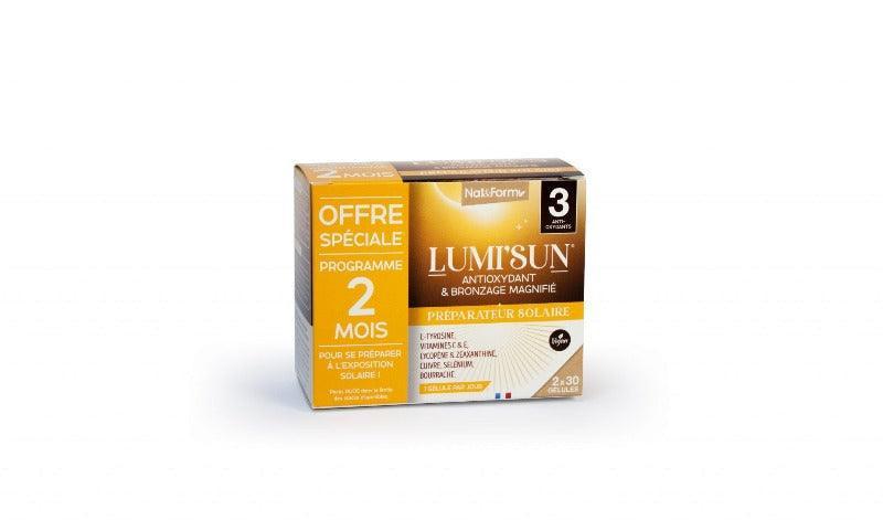 Nat & Form Complément alimentaire préparateur solaire Lumisun - ALAZINA