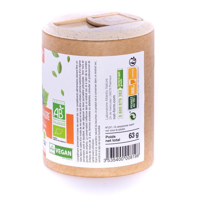 Nat & Form Cassis 90 gélules.Confort articulaire - ALAZINA