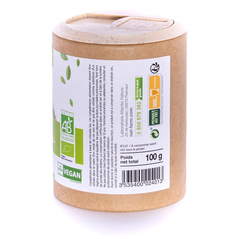 Nat & Form Chlorelle 200 gélules - ALAZINA