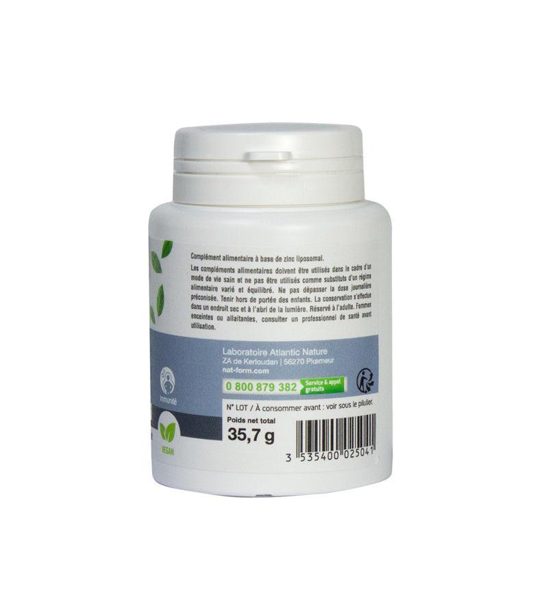 Zinc liposomale 60 gélules végétales - ALAZINA