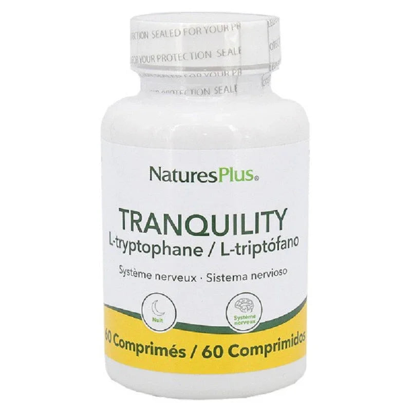 Natures Plus Tranquility 60 comprimés - ALAZINA