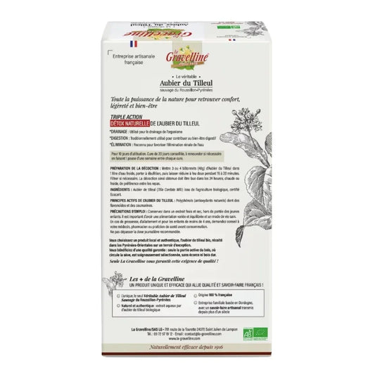 batonnets aubier du tilleul la gravelline 400 grammes