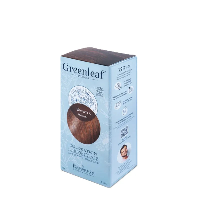 Achetez  votre soin de coloration cheveux greenleaf Brown sur alazina.com