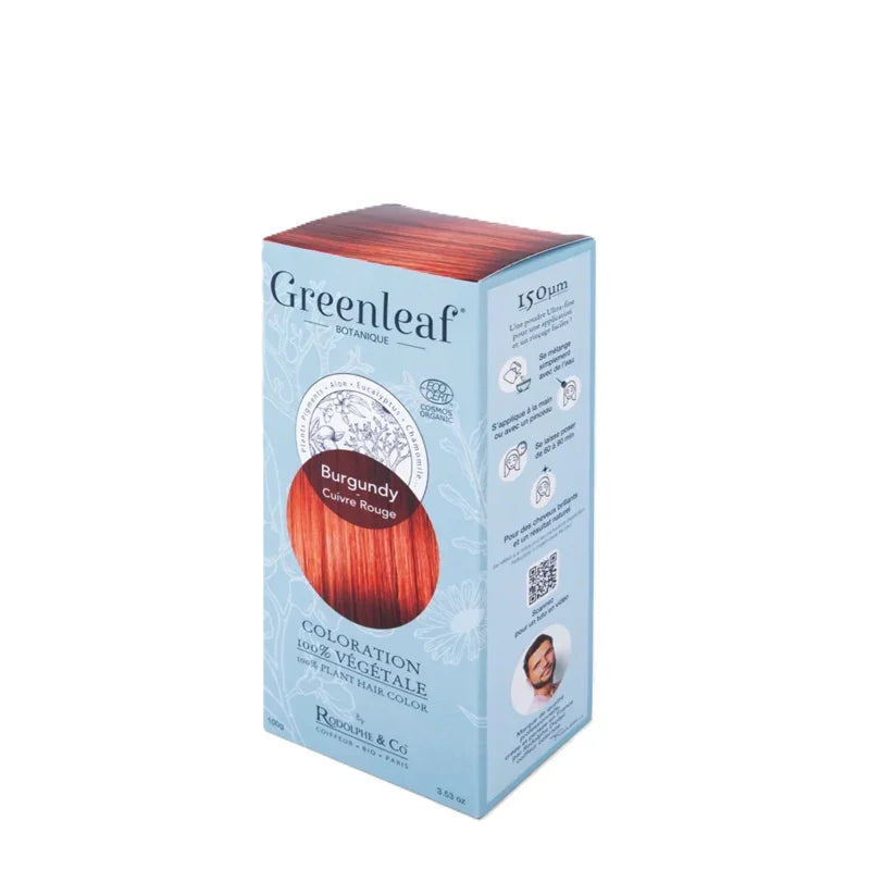 Consultez la coloration Burgundy Greenleaf