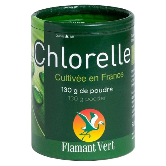 Flamant Vert chlorelle poudre 130g - ALAZINA