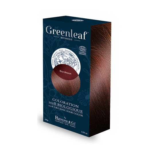 Achetez  votre soin de coloration cheveux greenleaf Bordeaux sur alazina.com