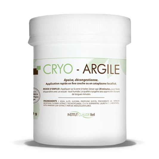 onguent froid actif cryo argile – Institut Claude Bell