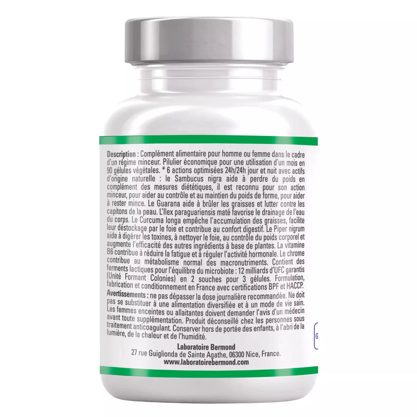 Description de bodyguard Minceur du Laboratoire Bermond