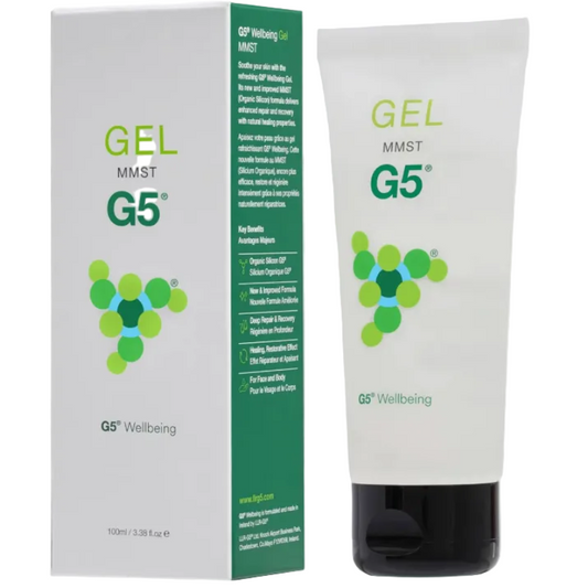 Gel G5 favorise la réparation de la peau et effet apaisant sur les muscle