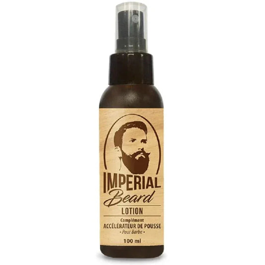 Flacon de lotion Imperial Beard accélérateur de pousse de barbe, cosmétique Alazina.