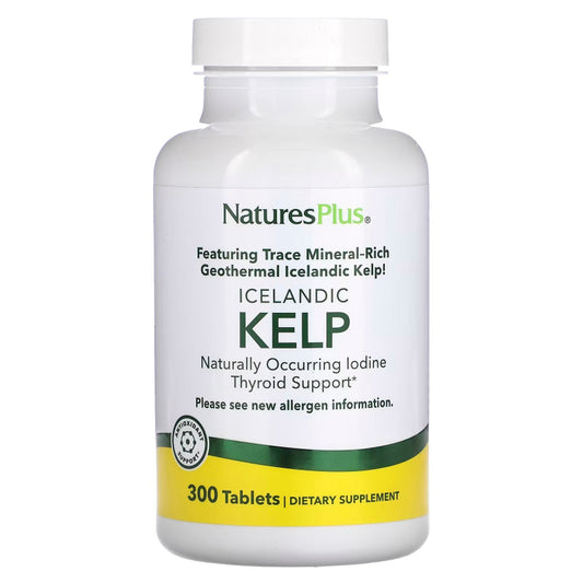 Kelp Nature's Plus complément iode marin
