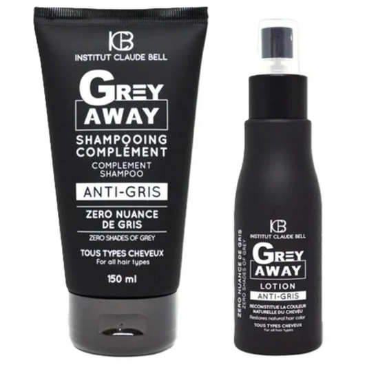 Routine soins des cheveux Grey Away Shampoing + Lotionl
