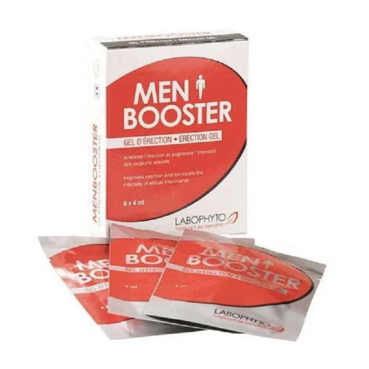 Labophyto Menbooster gel d'erection 6 dosettes - ALAZINA