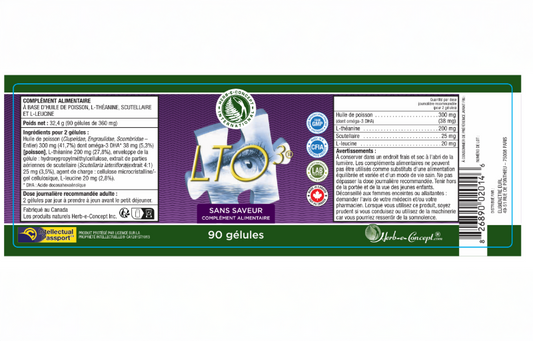 Etiquette lto3 sans saveur