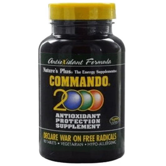 Natures Plus Commando 2000 antioxydant 60 comprimés - ALAZINA