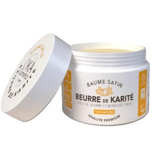 OKA Cosmetics Baume Satin 100ml Beurre de Karité Monoï - ALAZINA
