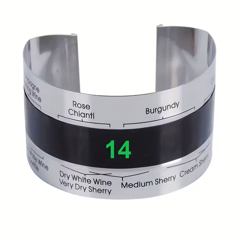 Thermomètre de vin pour le contrôle de la température des bouteilles