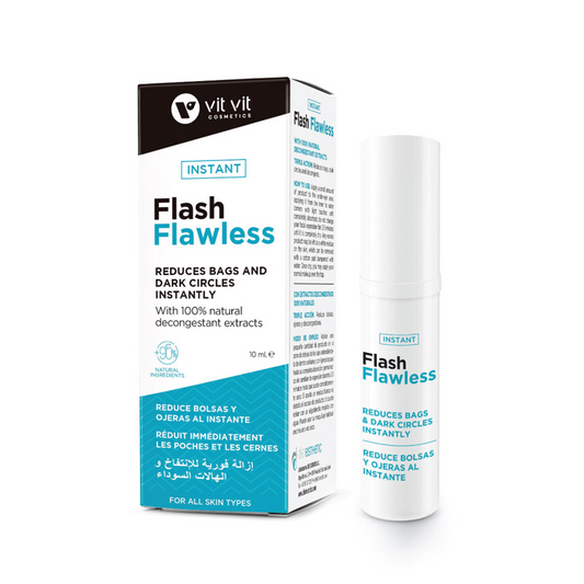 flash flawless vit-vit cosmetics - Réduit instantanément les poches et les cernes, 10 ml - ALAZINA