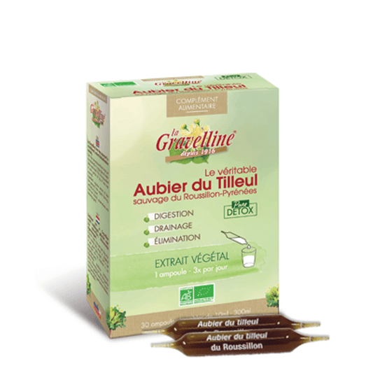 La Gravelline-Aubier du Tilleul -30 ampoules de 10 ml - ALAZINA