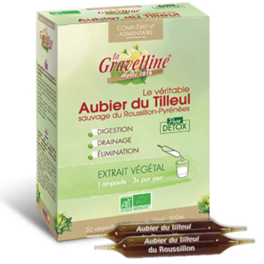 La Gravelline-Aubier du Tilleul -30 ampoules de 10 ml - ALAZINA