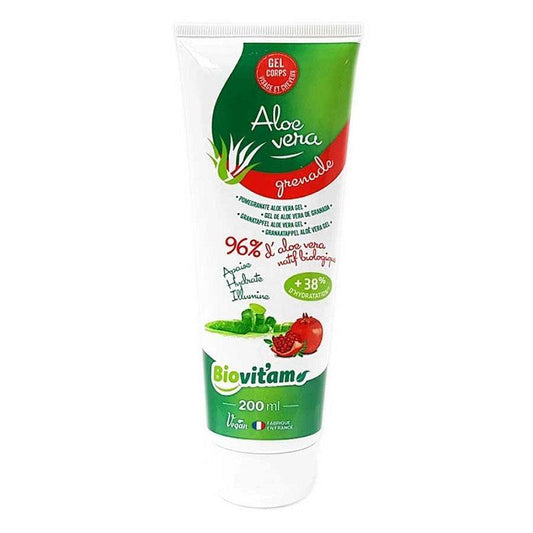 Biovitam gel corps aloé vera Grenade - ALAZINA
