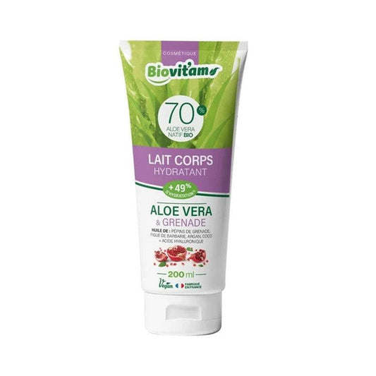 Biovitam lait corps aloe vera grenade - ALAZINA