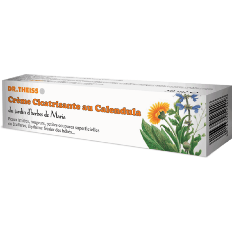 Dr Theiss Crème Cicatrisante au Calendula 50 ml - ALAZINA