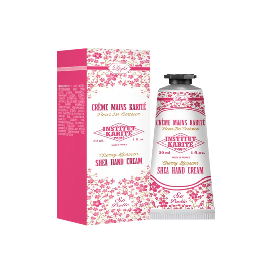 Institut Karité- Crème Mains Beurre de Karité-30 ml- Fleur de Cerisier - ALAZINA