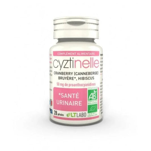 Cyztinelle LT Labo 28 gélules- Confort urinaire - ALAZINA