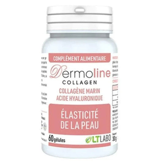 Dermoline Collagène et Acide Hyaluronique Favorise l'élasticité de la peau-LT Labo - ALAZINA