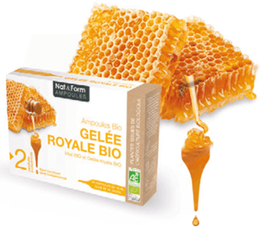 Gelée Royale Nat & Form 20 ampoules 10 ml - ALAZINA